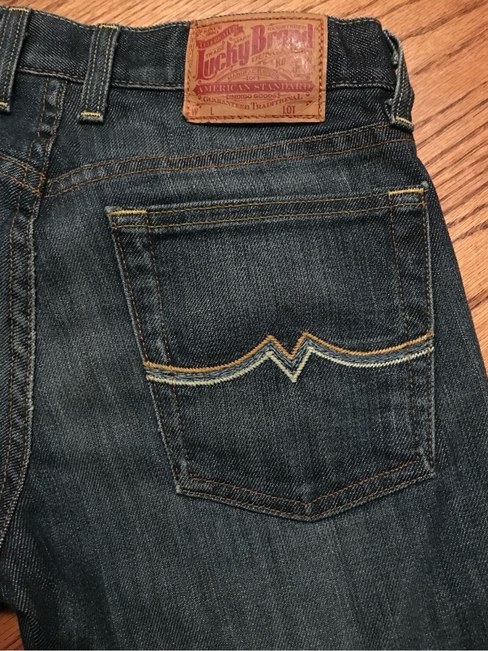 LUCKY BRAND SWEET N LOW WOMEN'S BLUE JEANS SIZE 26 / 2 MADE IN USA S3